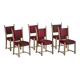 Danois Milieu du Siècle Moderne, Ensemble de 6 Chaises de Salle à Manger en Chêne, Henning Kjærnulf, Années 1960