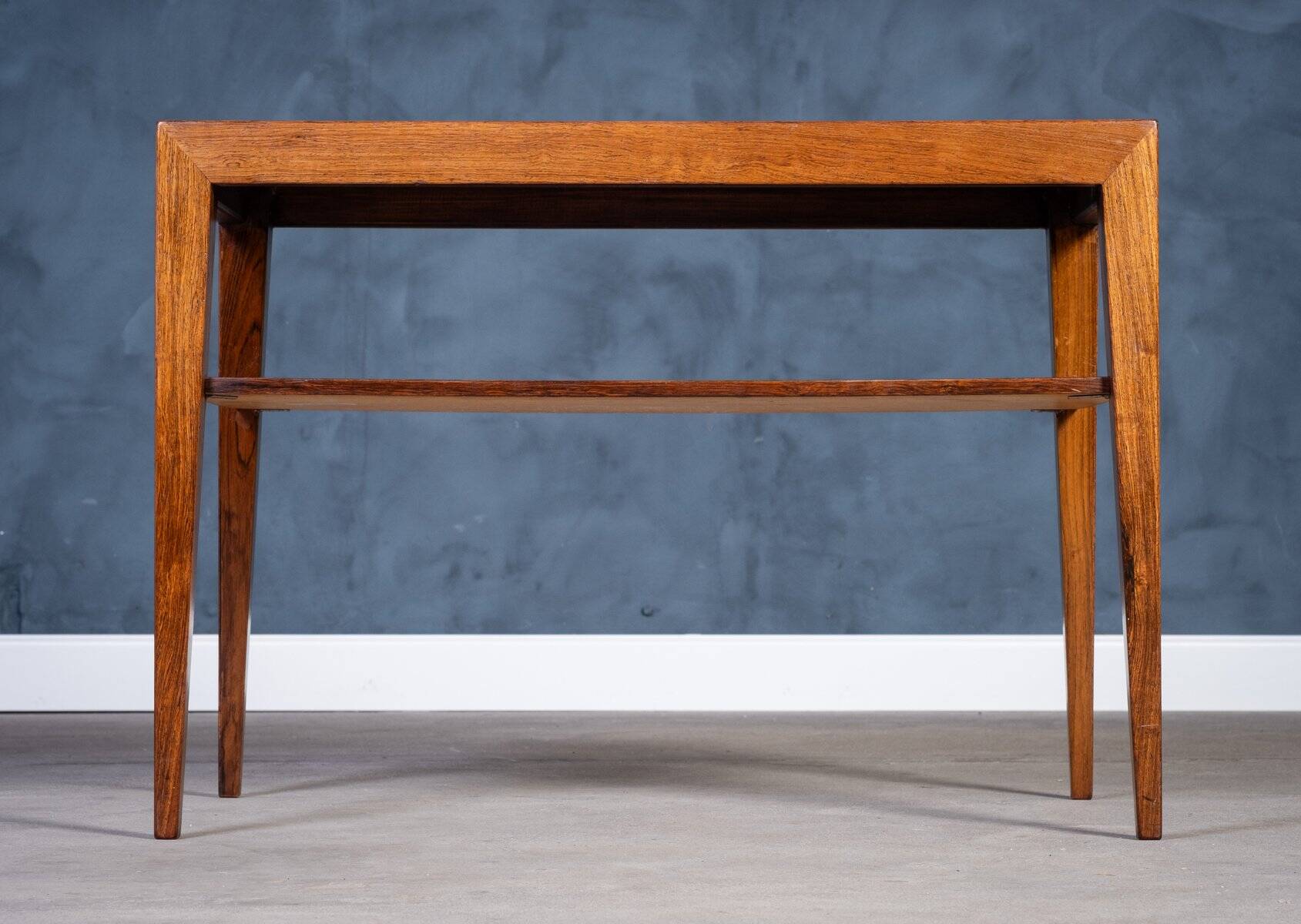 Side Table in Rosewood by Severin Hansen for Haslev Møbelfabrik, 1950s