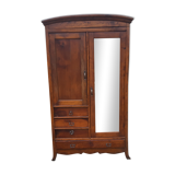 Béarnaise wardrobe in walnut 19th