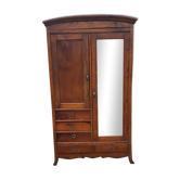 Béarnaise wardrobe in walnut 19th