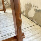 Aranjou farmhouse table in blond elm, 1950s