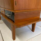 Vintage wardrobe with compass feet from the 60s