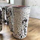 7 cups Vallauris fatlava