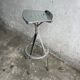 Industrial aluminium bar stools – set of 6