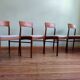 Teak chairs by Henning Kjaernulf for Korup Stolefabrik, Set of 4