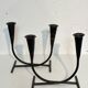 Pair of candlesticks, Folk art, 1950