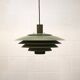 Unique green-coloured Nordic pendant lamp by Form Light model 52610, Denmark.