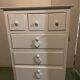 White chest of drawers