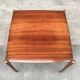 Mid-century German coffee table series 400 in teak by Hartmut Lohmeyer for Wilkhahn, 1950s.