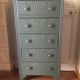 Art Deco blue dresser