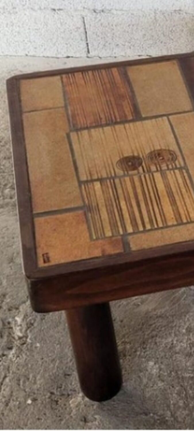 Ceramic coffee table 1950