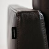 Visalia leather armchair by Coalesse