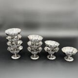 10 stainless steel dessert bowls