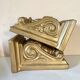 Duo de Consoles murales en terre cuite