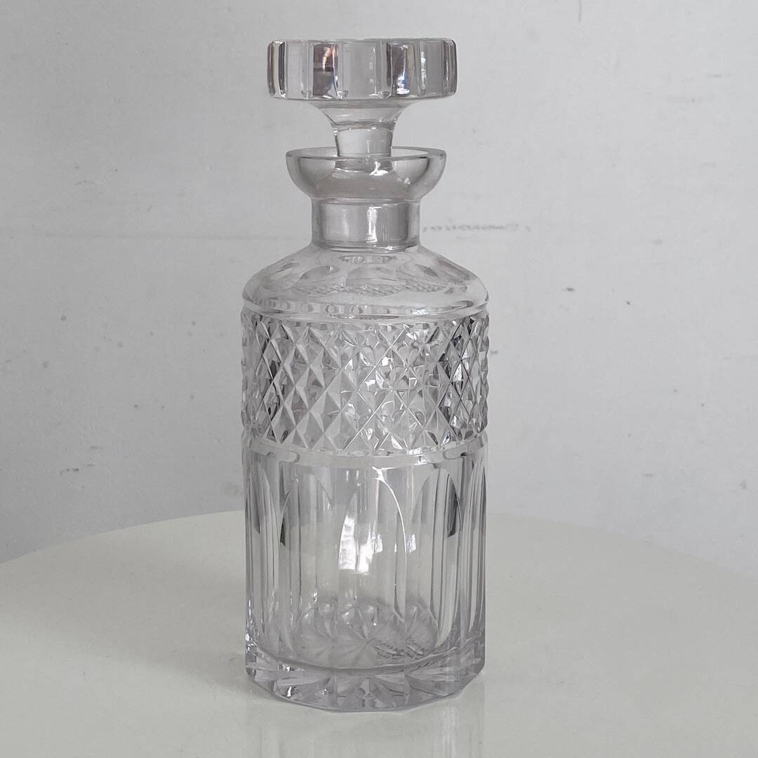 Vintage crystal carafe