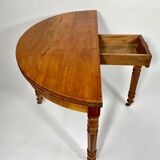 19th century cherry console table