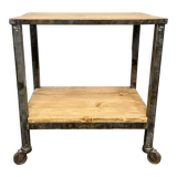 Industrial table on wheels, 1960s