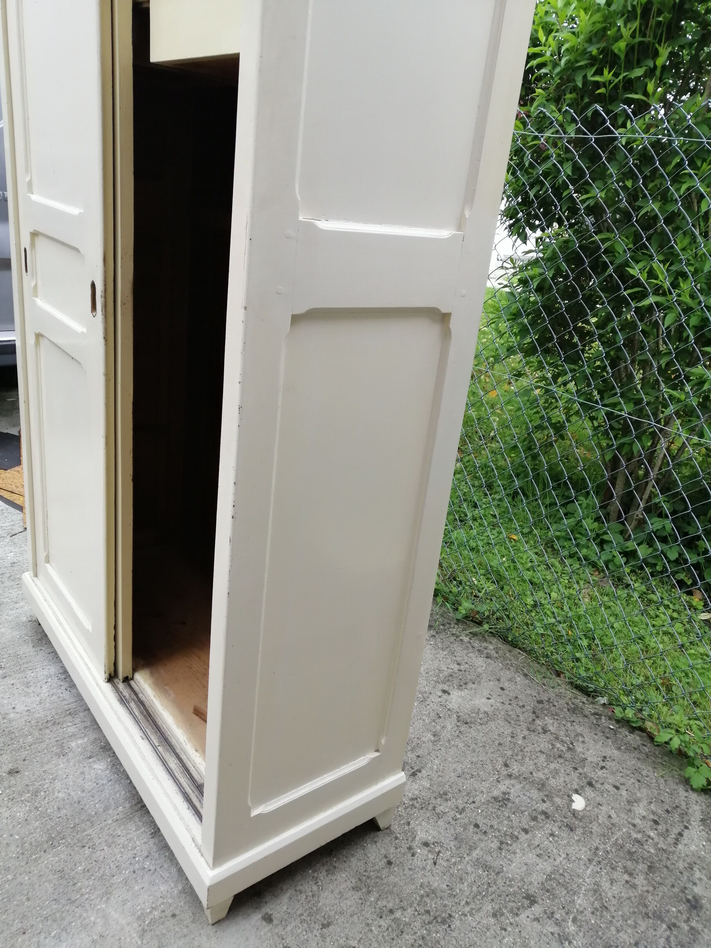 Large Parisian wardrobe sliding doors 50/60s