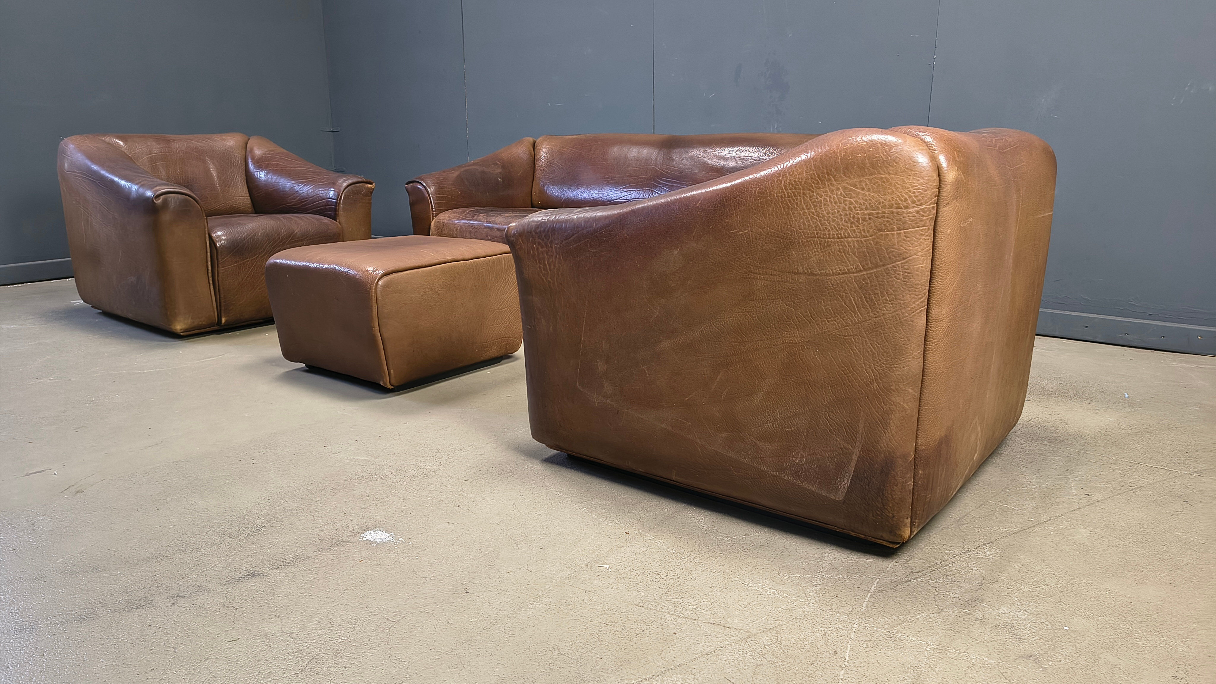 De Sede DS47 sofa set, 1960s