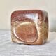 Vase Bertoncello ,,Screziato Tabacco » glaçure, cube