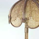 Lampadaire Autoportant En Bambou, République Tchèque Années 1990