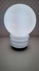 Lampe opaline vintage années 70 style ampoule