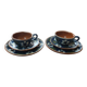 Artisanal ceramic breakfast set