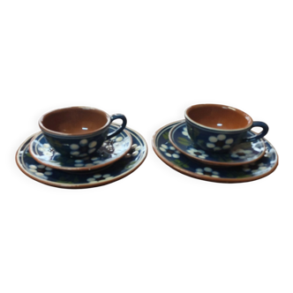 Artisanal ceramic breakfast set