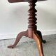 English antique Georgian oak tilt-top tripod base table