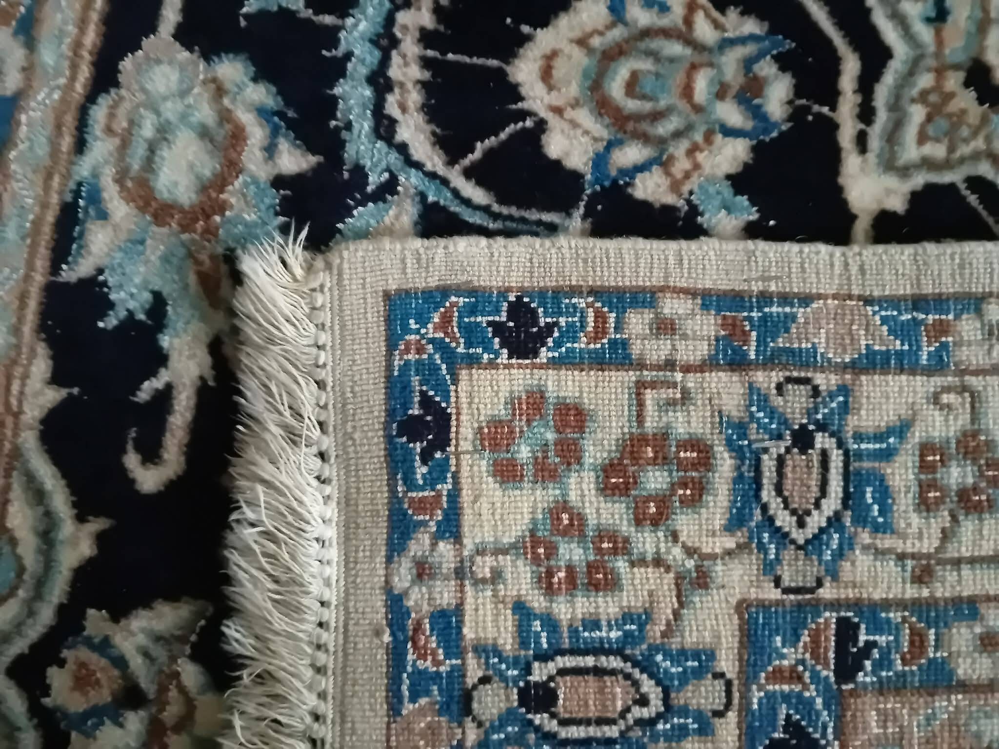 Handmade Persian Dwarf Rug 200x115cm