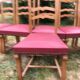 Set of 6 antique chairs