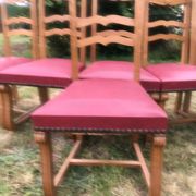 Lot de 6 chaises anciennes