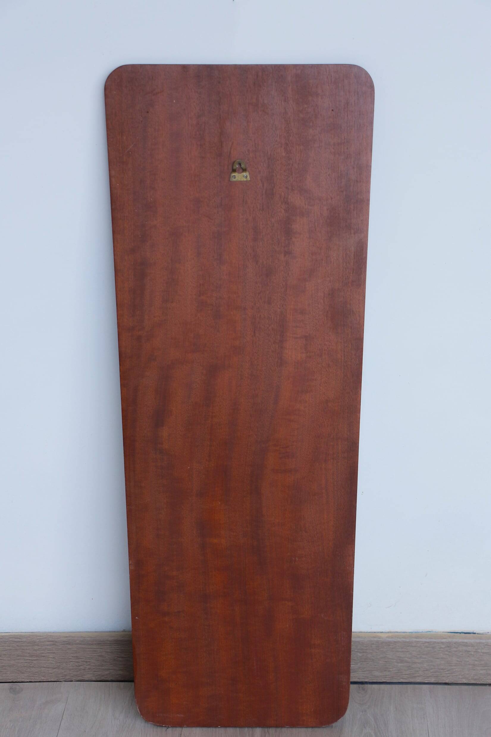 Miroir scandinave vintage en teck – Années 60