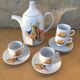 Porcelain coffee service "ANCAP" made in Italy