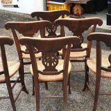 6 mulched chairs empire