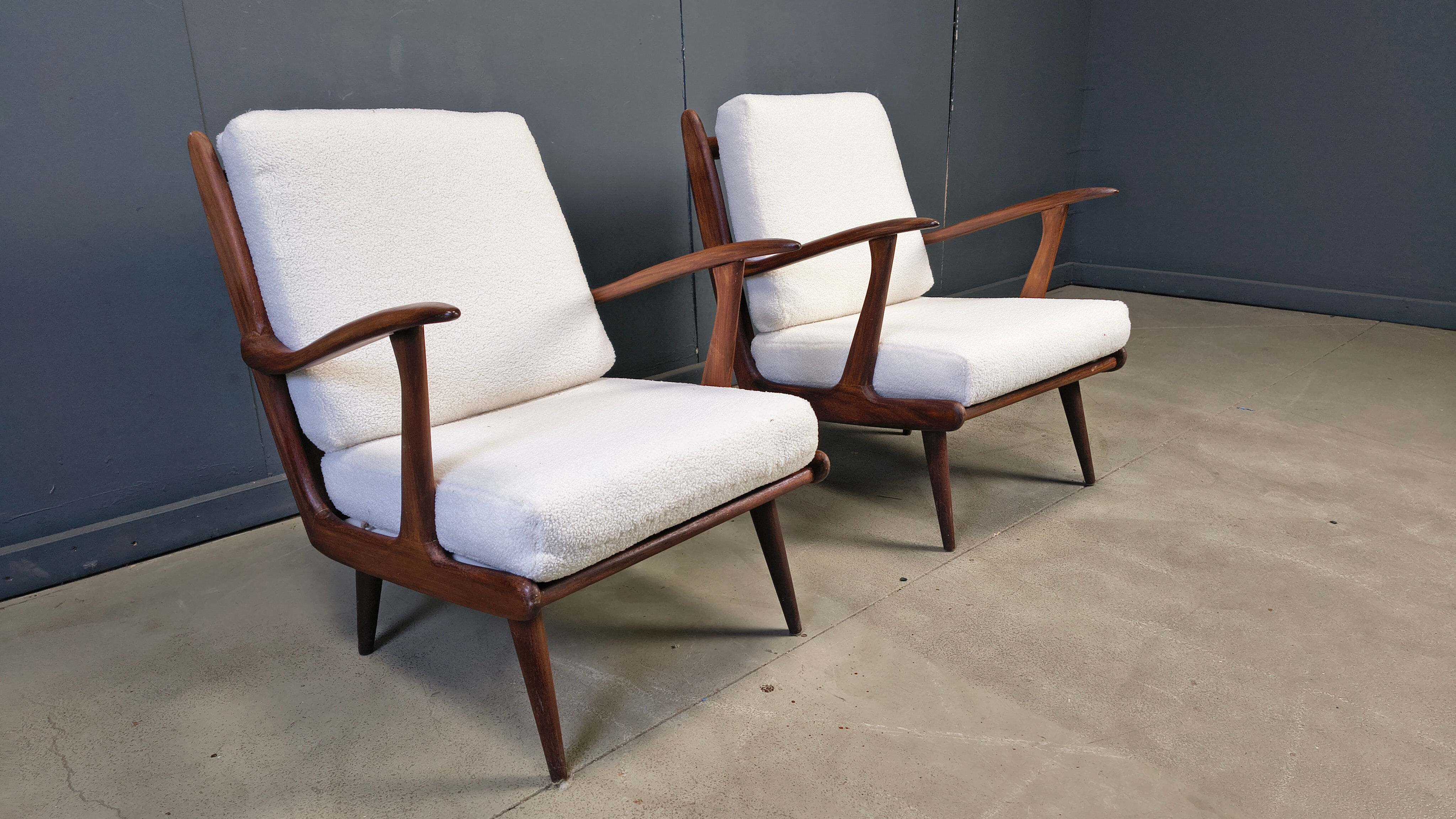 Paire de fauteuils De Ster Gelderland, années 1960
