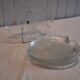6 glass fish plates from Arcoroc in very good condition.