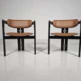 Set of two chairs by Augusto Savini, 1960s.