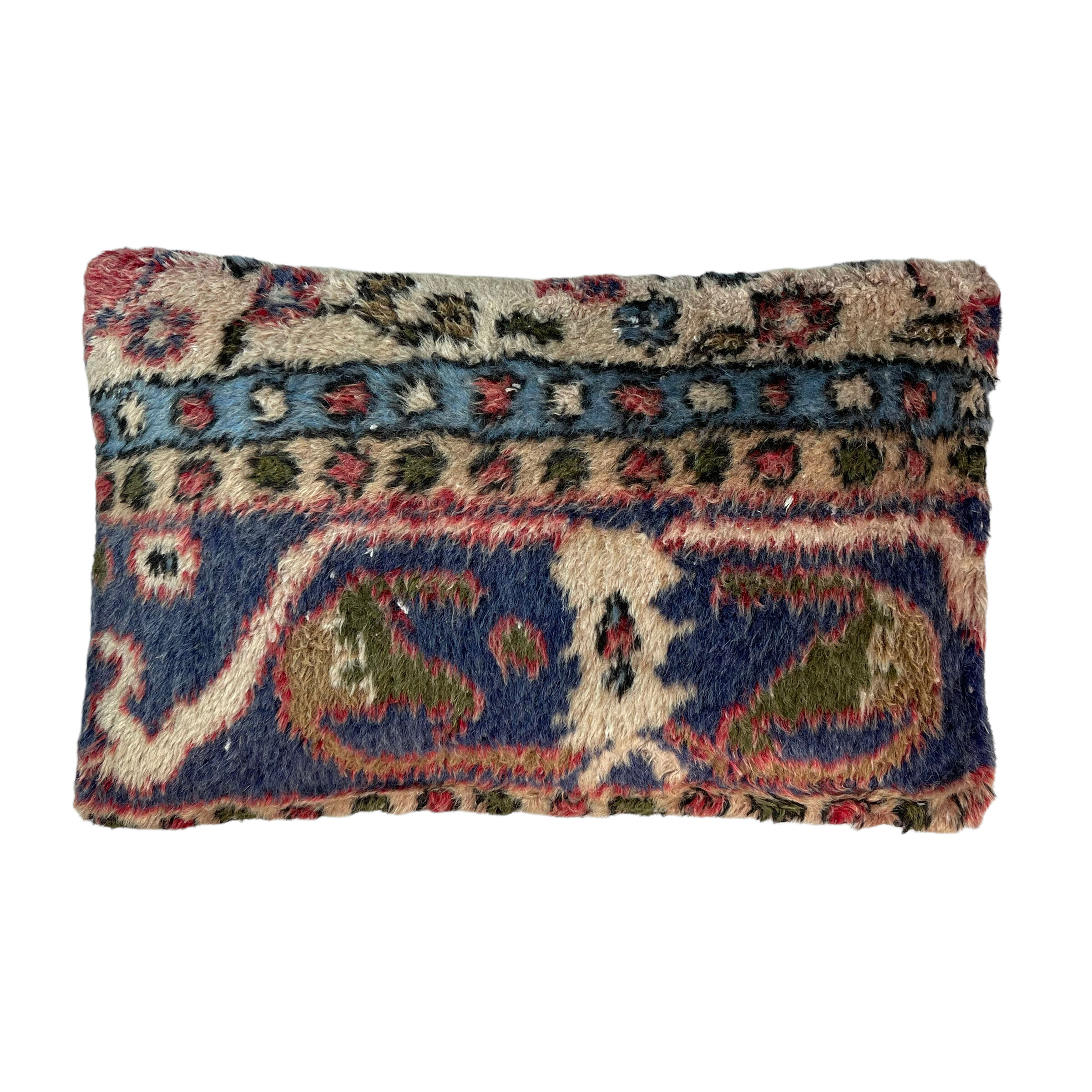 Vintage turkish handmade cushion cover, 30 x 50 cm