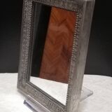 Miroir en bronze argenté