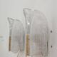 Wall lights by Carl Fagerlund for Orrefors 1970s