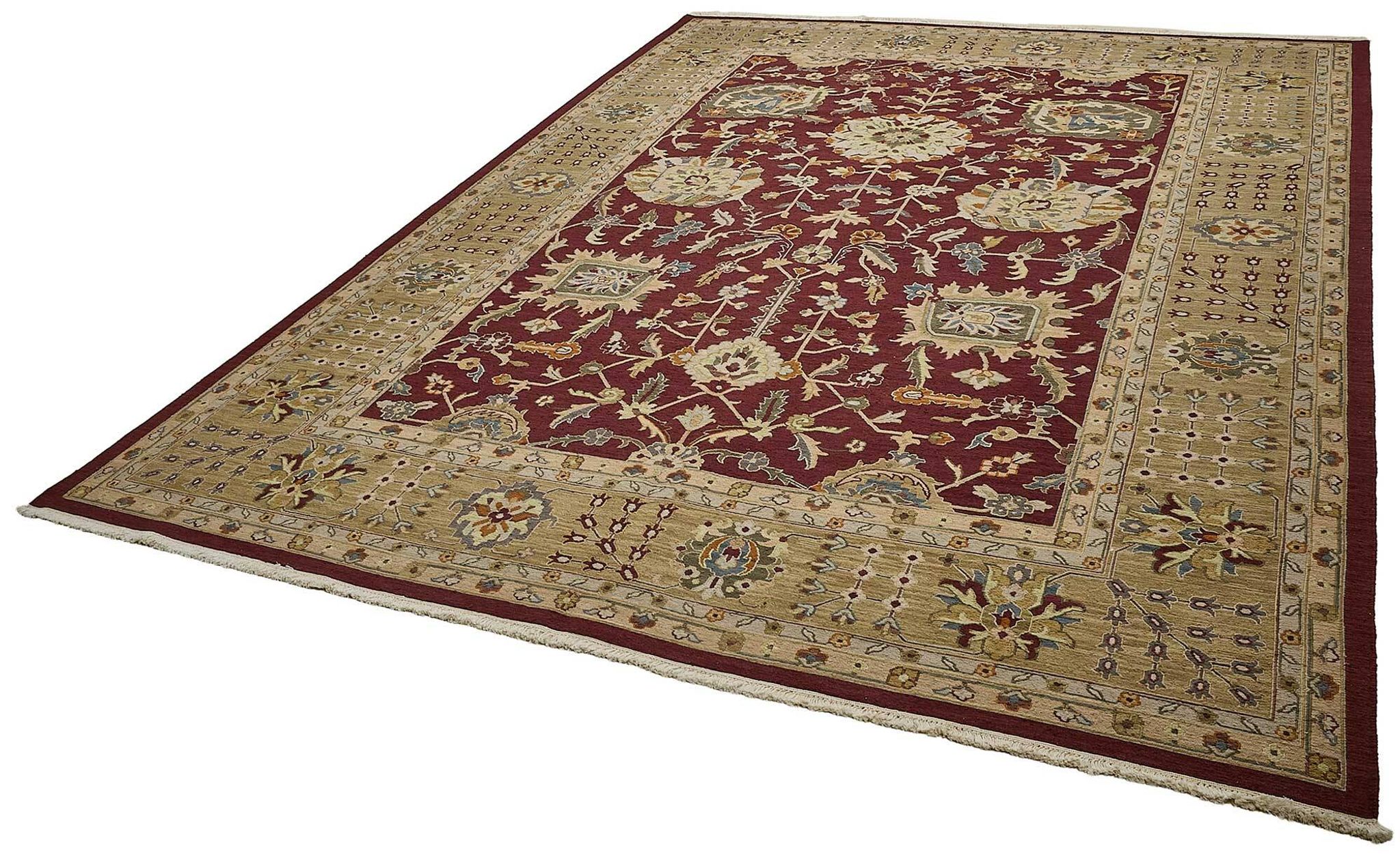 Turkish Handknotted Wool Oushak Rug 296 cm x 410 cm