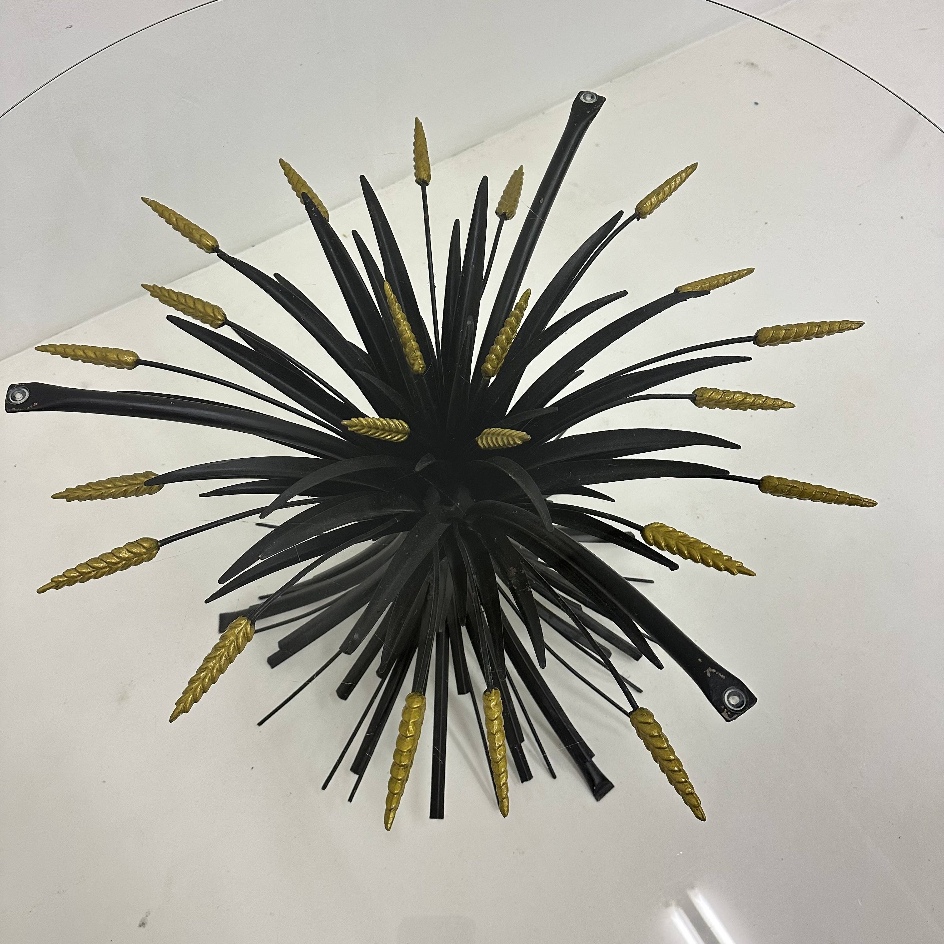 Wheat sheaf coffee table , 1970s