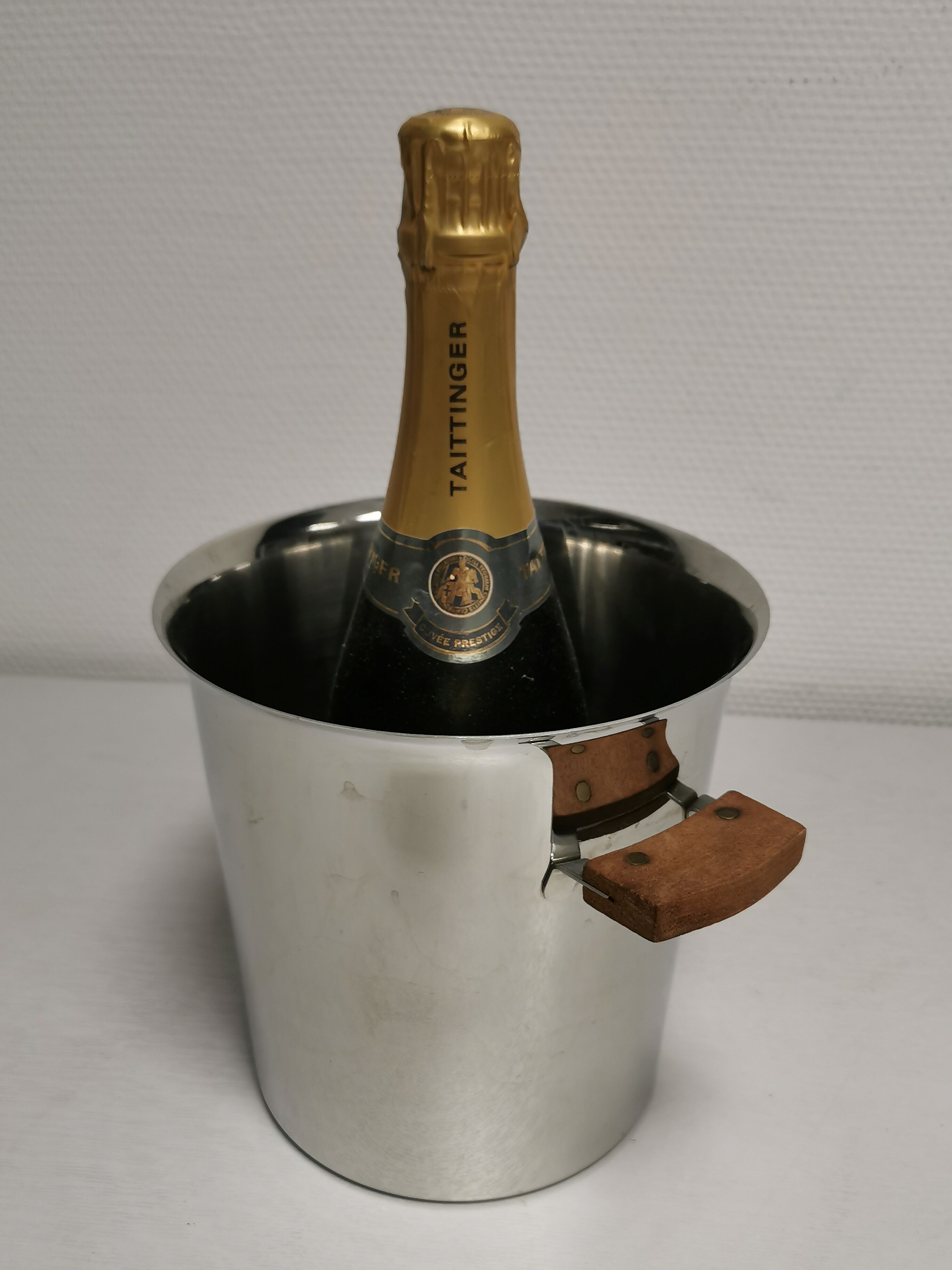 Vintage Champagne Bucket , Scandinavian style refresher