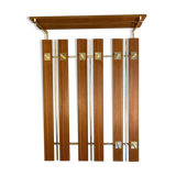 Wall hanger for clothes vintage teak 60