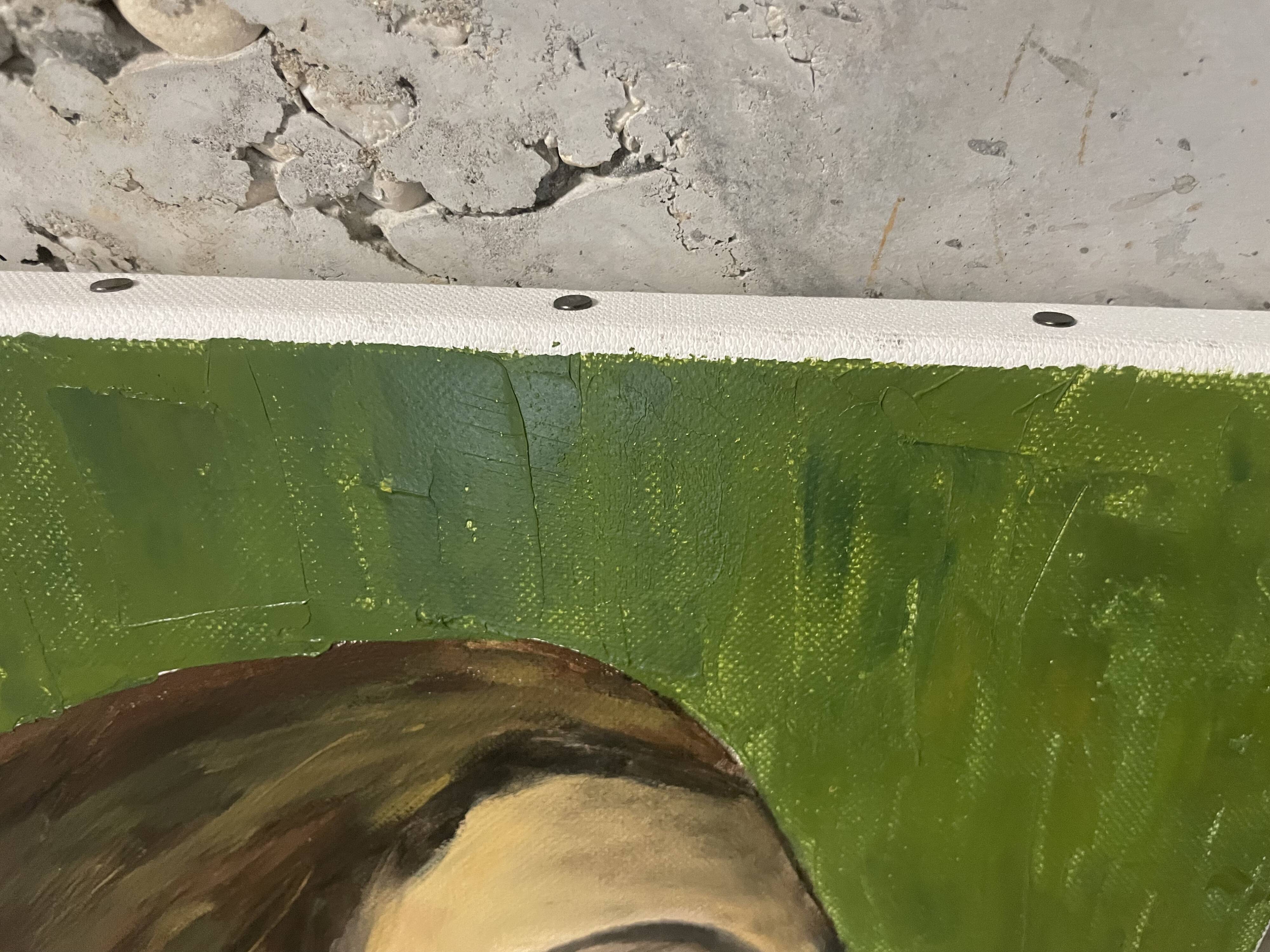 Oil on canvas "The Penitent"
