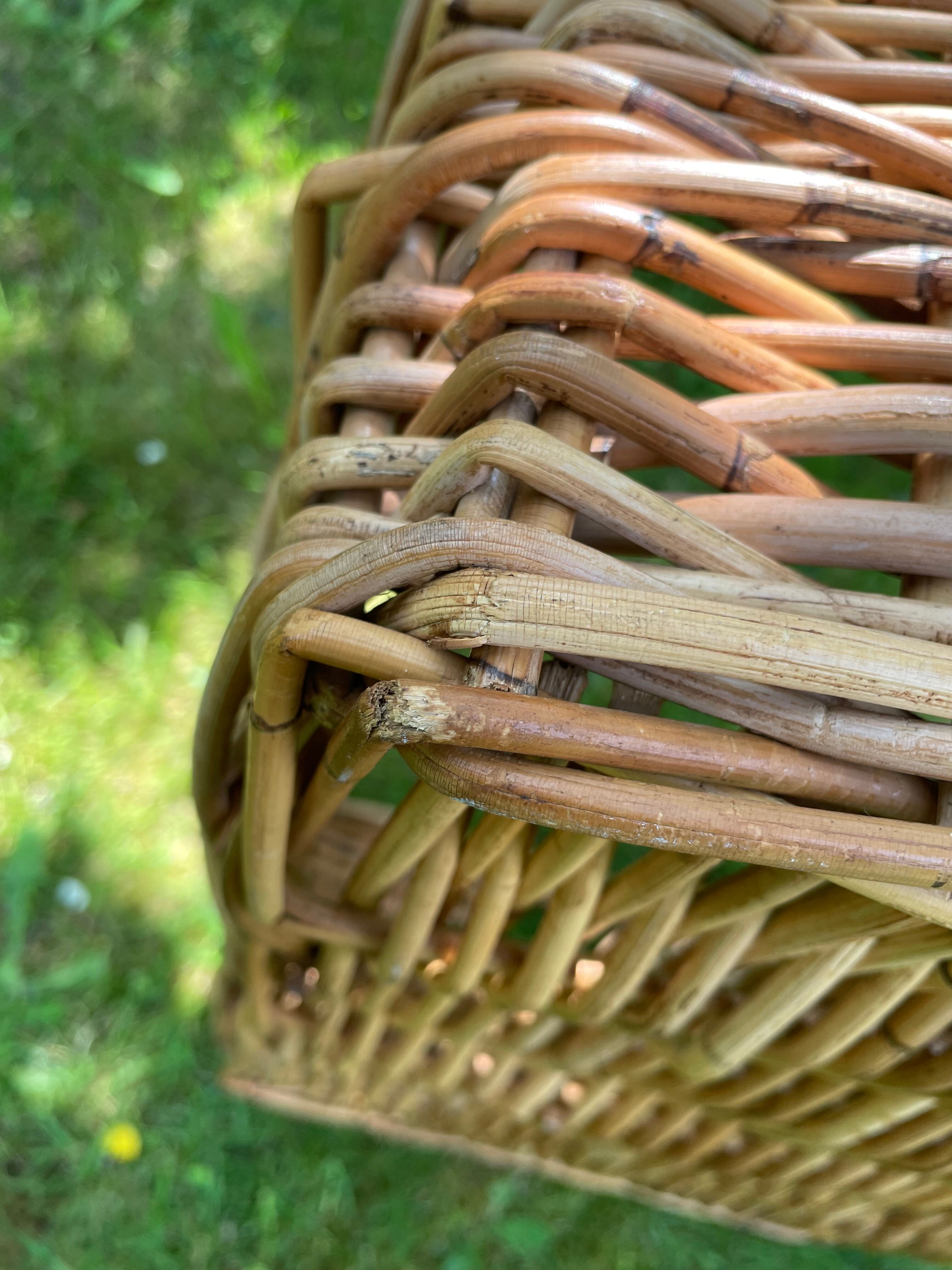 Rattan basket 62 x 46