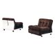 2 Mario Bellini for C&B Italia Modular 'Amanta' Seating Elements in Brown