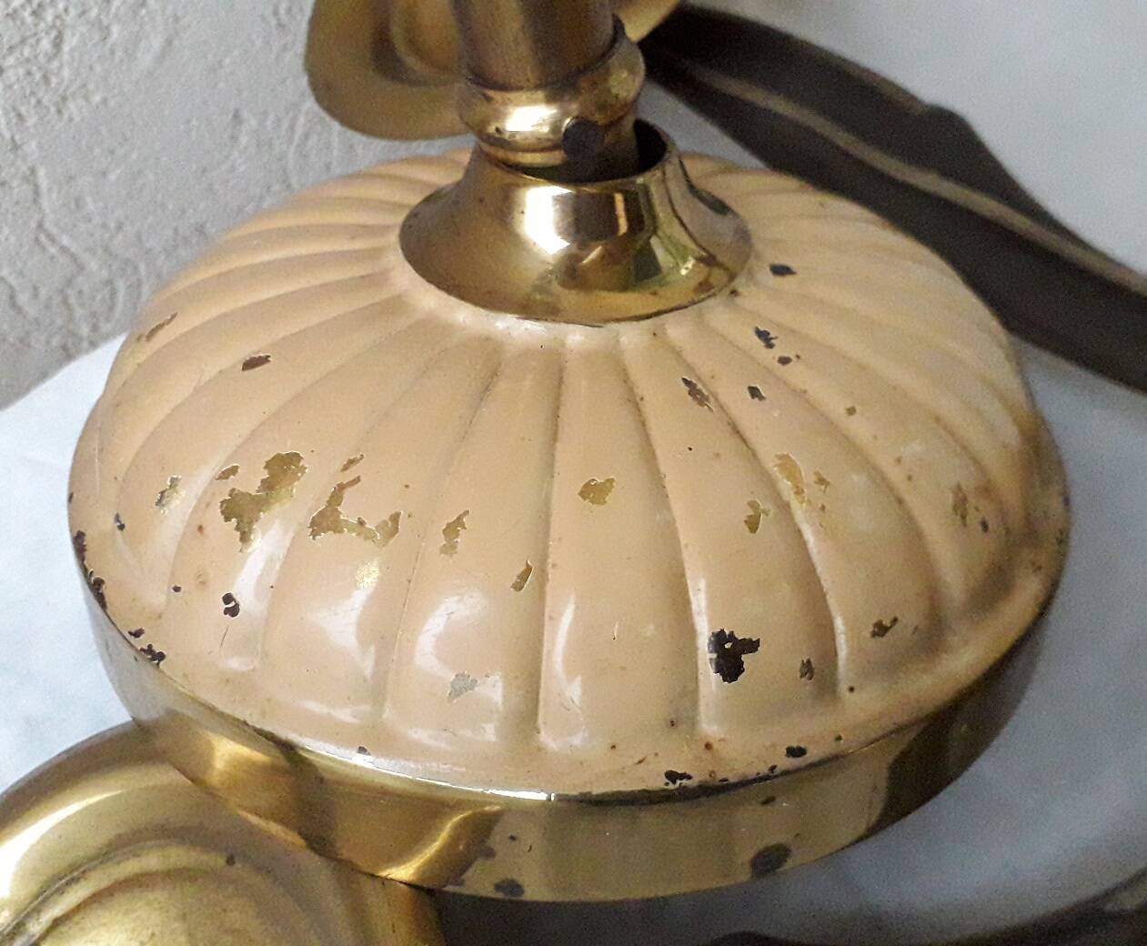 Bronze chandelier with 6 light arms