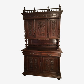 Buffet Henri II oak nineteenth century